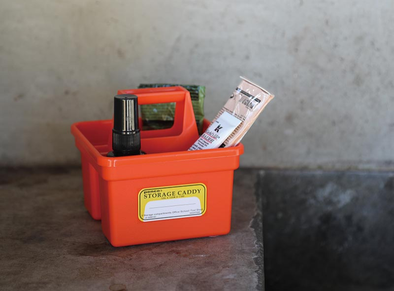 Organizer Compatto con Manico: Contenitore Impilabile per Piccoli Oggetti "Storage Carry S" - Penco
